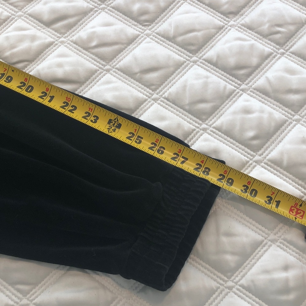 FUBU Vintage Y2K Black Velour Track Suit Men’s 3XL w Drawstring Please Read - Picture 8 of 12